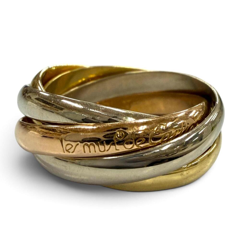 CARTIER Gold Trinity Ring